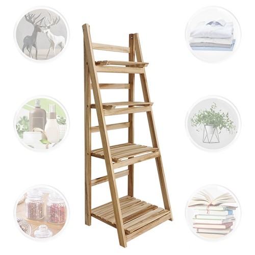 Tiers folding ladder shelf - tiers,
