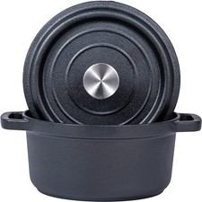 3L Cast Iron Casserole Dish