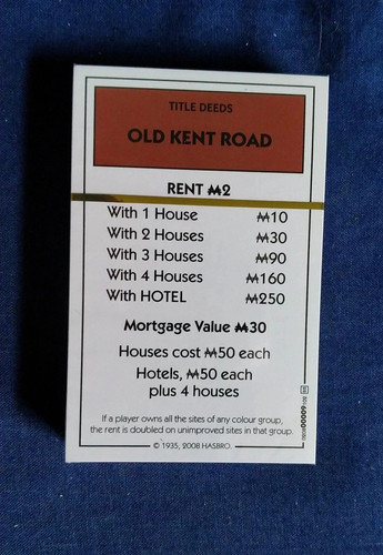Full sets monopoly deed and - full,