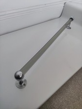 Vintage Glass Towel Rail