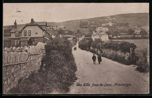 Prestatyn the hills from - from,
