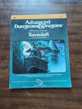 Advanced Dungeons And Dragons Ravenloft 1st Edition Original 1983