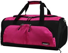 Large Sports Travel Bag Gym Holdall Duffel in Black Blue Pink Purple Red Grey