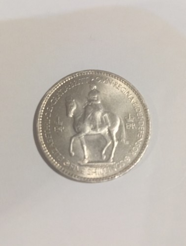 1953 five shilling - 1953,