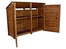 Wooden Log Store Double Bay