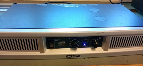 Qsc gx3 stereo - gx3, amplifier