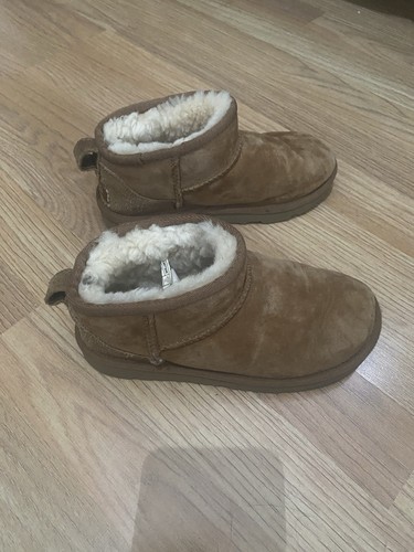 Girls brown short - girls, boots