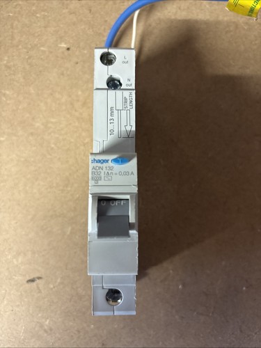 Hager 32a curve 6ka 30ma - hager,