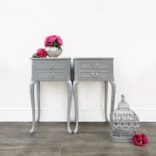 Vintage bedside tables french - vintage,