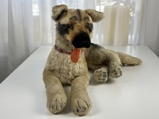 Steiff Dog German Shepherd 30 X 54 Cm. Excellent Condition