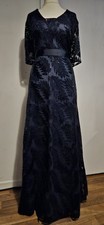PHASE EIGHT Dress Sz 20 £295 sequin maxi evening long party wedding guest navy