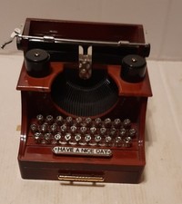 6" Vintage Typewriter style