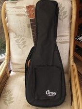 Uma ubu-20 baritone ukulele all laminate mahogany