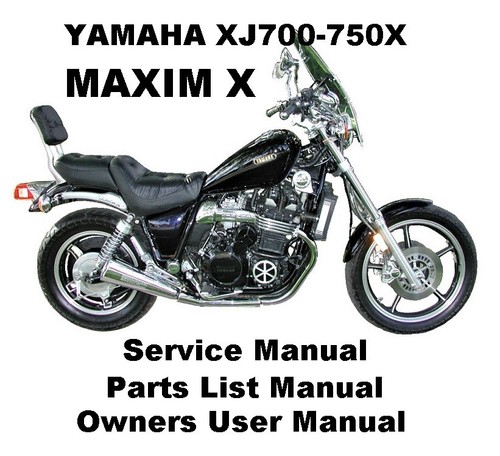Yamaha xj750x maxim owners - yamaha,