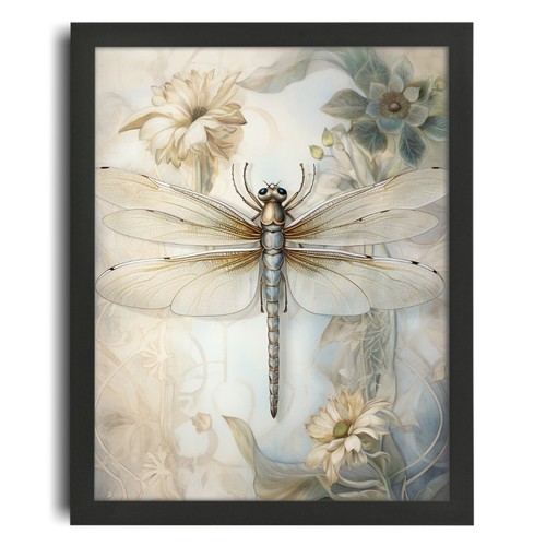 Dragonfly wall art shabby chic - art,