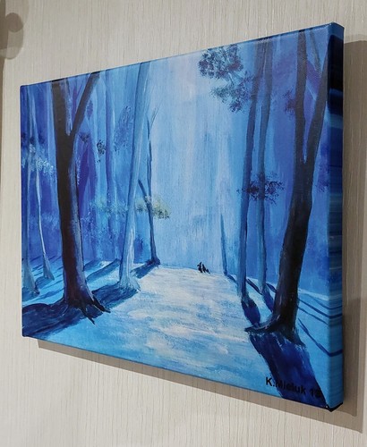 Woodland shadows print - woodland, shadows,