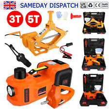3T/5T Car Electric Hydraulic Jack Lift Remote Emergency Impact Wrench Tire Pump
