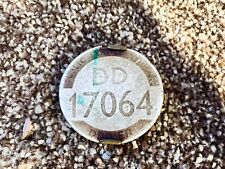 VINTAGE PSV DRIVERS BADGE DD17064 PUBLIC SERVICE VEHICLE BUS DRIVER