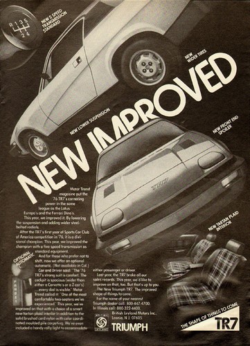 1970s vintage automobile - , ad