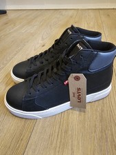 Levi Boot Trainers Black/White