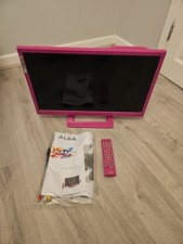 Alba 24"  Pink Freeview LED TV with Built in DVD Player & Remote
