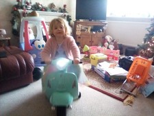 kids electric sit on scooter