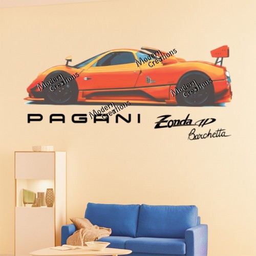 Pagani supercar wall - supercar, sticker