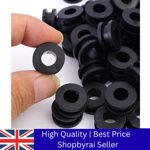 10x motorcycle rubber grommet - 10x,