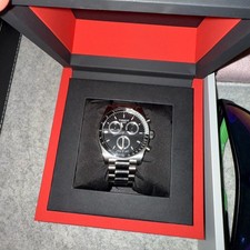 Tissot PR516 Chronograph 40MM Mens WatchSilver With Black Dial