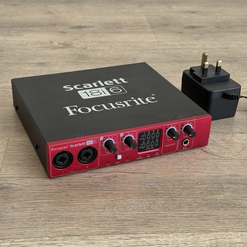 Focusrite scarlett 18i6 - scarlett,
