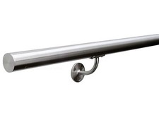 Brushed Satin Stair Handrail -