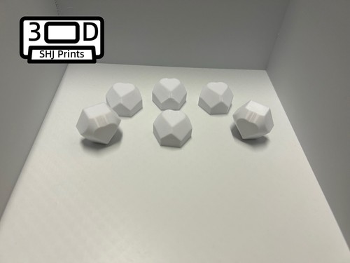 Radiator valve caps white - x,