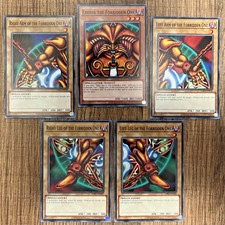 Exodia The Forbidden One Set LDK2-ENY0 Common Cards Near Mint YuGiOh