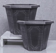 Large Chalk Grey Garden Flower