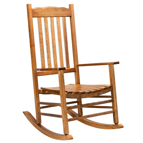 Outdoor wood rocking chair - rocking,