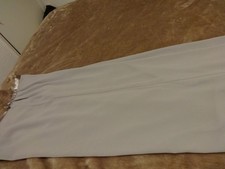 LOVELY SMART GREY JACQUES VERT TROUSERS12.NWOT. WIDE LEG & HEM.FORMAL. LINED.ZIP