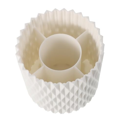 Rotatable makeup brush storage - makeup,