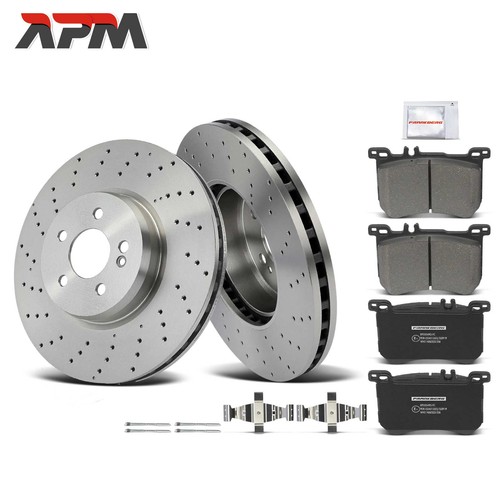Front brake discs pads - front,