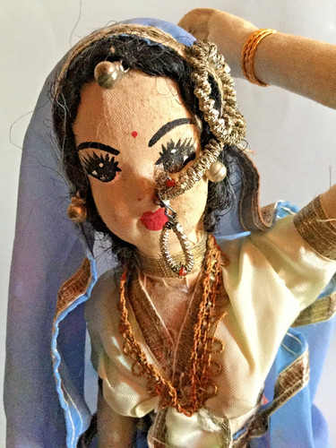Haunted doll not porcelain