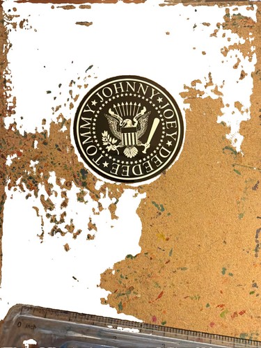 Vinyl band stickers 4 - stickers, 3''-4''
