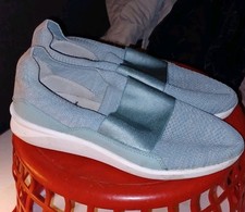womans Clarks Aqua Blue In  colour knnited shoe's