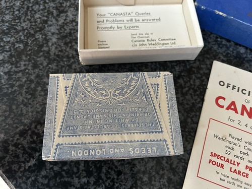 Waddingtons canasta for 4 - for, 2,