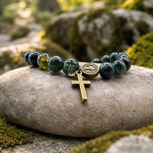 Moss agate catholic prayer - catholic,