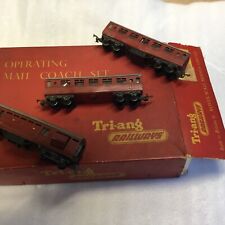 Tri-ang/R.20 Ex Rovex 2x LMS Short Coaches & Mail Coach + Box, Spares/Repair