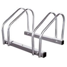 2 BIKE FLOOR WALL MOUNTED BICYCLE LOCKING STAND CYCLE RACK STORAGE GARAGE SHED