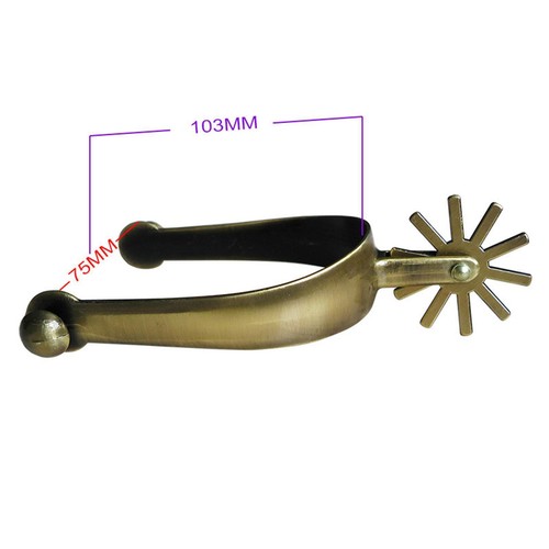 Horse spurs with rowel - 2x,