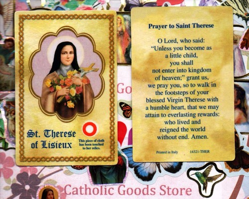 Saint therese prayer to st - to,
