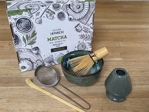Japanese matcha tea - japanese, set