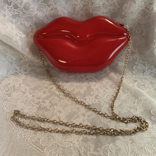 Sexy lips shape red acrylic - sexy,