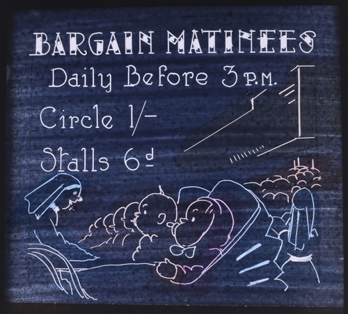 Bargin matinees c1950 cinema - bargin,